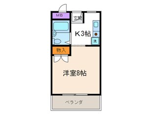 天神リバ－サイドマンションの物件間取画像